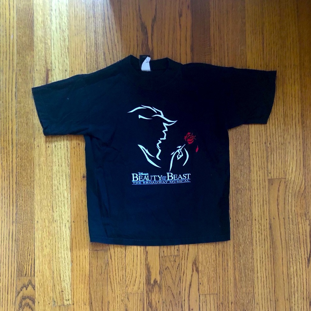 Beauty & The Beast on Broadway Vintage T-shirt